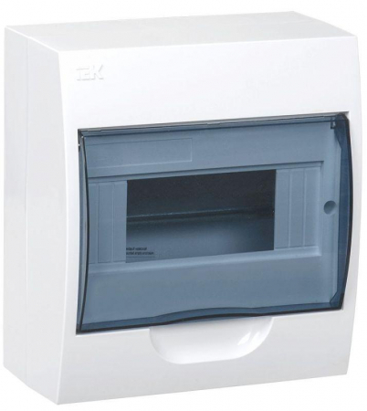 MKP12-N-08-40-20 Корпус навесной ЩРН-П-8 Krepta 3 IP41 пластик. бел. IEK 