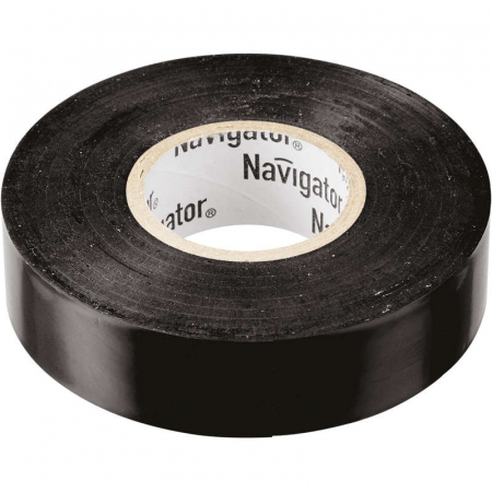 71110 Изолента ПВХ 19мм (рул.20м) черн. NIT-A19-20/BL Navigator 