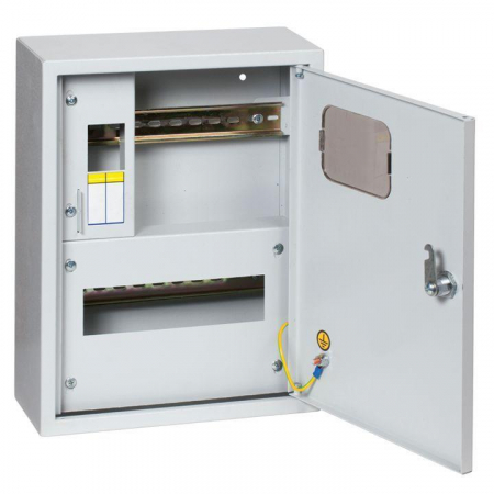 mb23-1/9e Щит ЩУРн 1/9 (Э) (360х280х110) счетчик на DIN-рейку IP31 EKF 