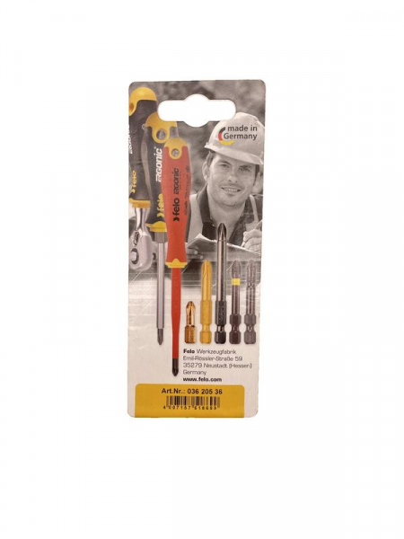 03620536 Бита Е6.3 TX20х50 Industrial (блист.2шт) FELO 