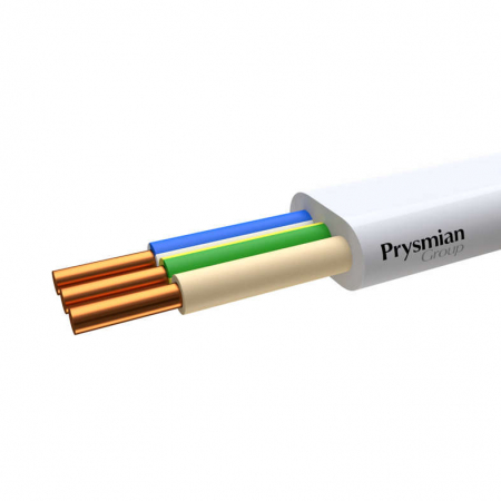 0703040201 Провод ПВВП 3х1.5 Б (бухта) (м) РЭК-PRYSMIAN 