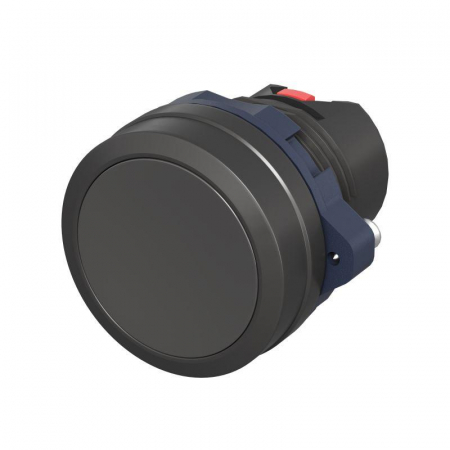 M22P-FMBLP Головка кнопки плоская без фиксации черн. DKC 