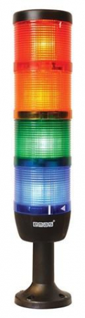 IK74L024XM01 Колонна сигнальная 70мм 24В светодиод LED красн./желт./зел./син.EMAS 