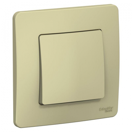 BLNVS010607 Переключатель проходной 1-кл. СП Blanca 10А IP20 (сх. 6) 250В беж. SE 
