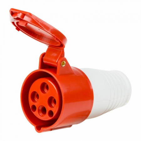 11-8919 Розетка 214 переносная 3Р+РЕ 16А 380В IP44 Rexant 