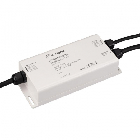 029918 Усилитель SMART-RGBW-WP (12-36В 4х5А) (IP67 пластик) Arlight 