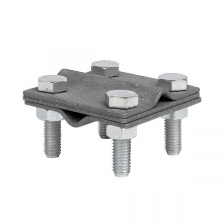 lp-55758 Зажим крестовидный прут-прут (3 пластины 57х57мм) HZ PROxima EKF 