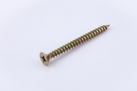 UTORM2140433 Саморез универсальный 3.5х20 желт. цинк (уп.200шт) коробка СТРОЙМЕТИЗ 