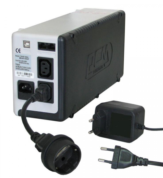 504291 Кабель SCUT IEC-320 C14 to Socket Type-F 250В 10А POWERCOM 
