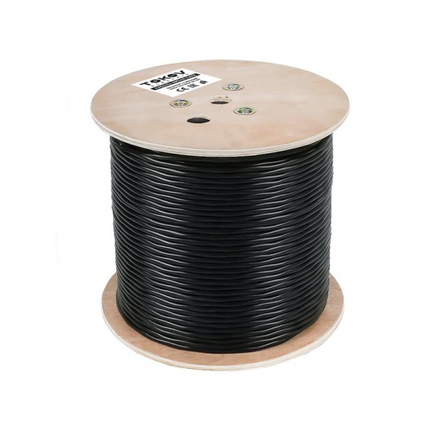 TKL-C06-U42CCA-5E-305-OD Кабель витая пара U/UTP 4х2х24 AWG кат.5E ССA PE TOKOV Light (м) TOKOV ELECTRIC 