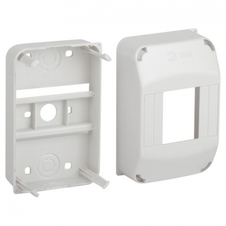 Б0062282 Корпус пластиковый навесной ЭРА SIMPLE КМПн 1/4 IP20 бел. ЭРА 