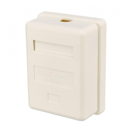 03-0121 Розетка компьютерная 1-м ОП RJ45 кат.5E UTP неэкранир. бел. Rexant 