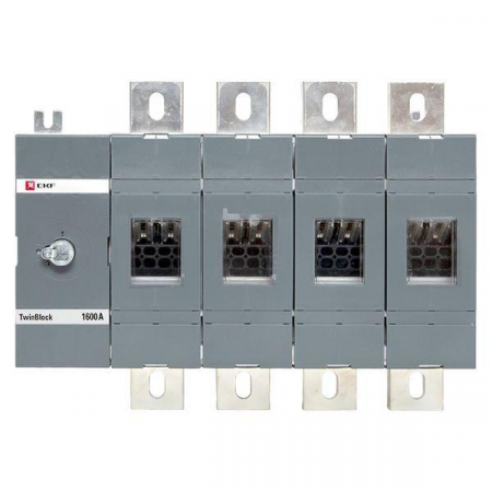tb-s-1600-4p Рубильник 4п 1600А без рукоятки управления TwinBlock EKF 