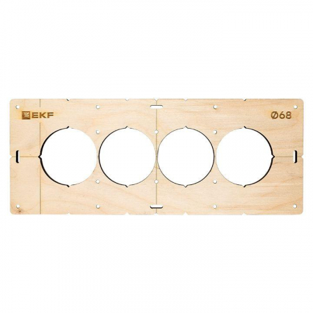 sh-d68-k Комплект шаблонов для подрозетников d68мм Expert EKF 