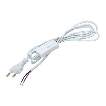 ASB-610 Шнур для бра с выключателем 2м 2х0.5кв.мм EKF 