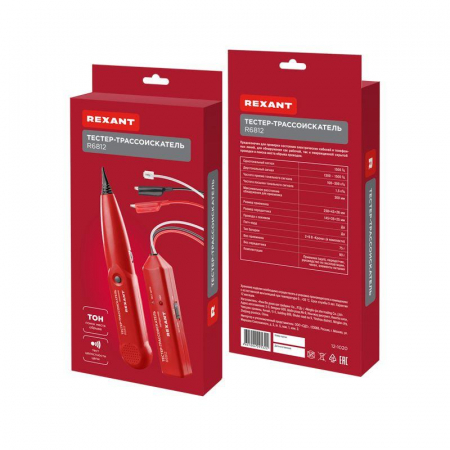 12-1020 Тестер-трассоискатель R6812 Rexant 