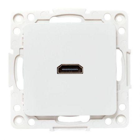 EYA00-327-10 Розетка Стокгольм HDMI механизм бел. EKF 