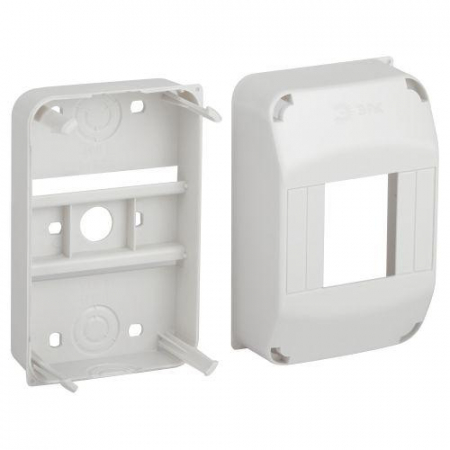 Б0062282 Корпус пластиковый навесной ЭРА SIMPLE КМПн 1/4 IP20 бел. ЭРА 
