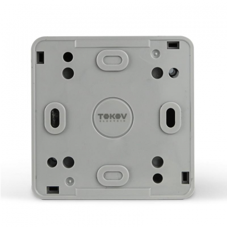 TKE-NX-V1-C06-IP54 Выключатель 1-кл. ОП Nix 10А IP54 250В сер. TOKOV ELECTRIC 