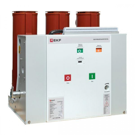 ppt22t2plb21s1631 Выключатель вакуумный BB/EKF-10-1600-31.5-210 стац. исполнения с правой и левой блокировкой с 2 ток. катушками откл. 5А опер. ток 220В AC/DC EKF 