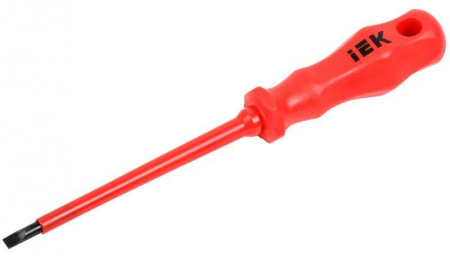 TSC-3SL-5125 Отвертка шлицевая Profi 5.5х125мм 1000В IEK 