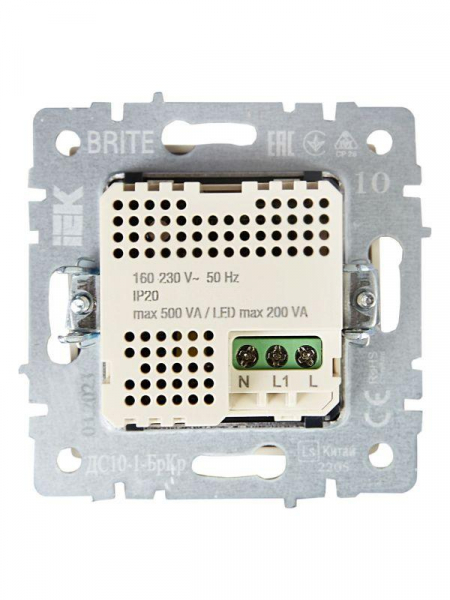 BR-MS10-N-150-05-K10 Датчик движения BRITE ДС10-1-БрКр механизм беж. IEK 