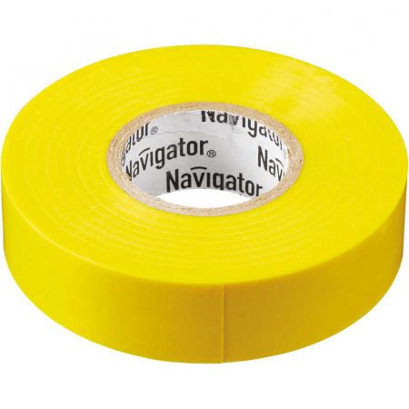 71105 Изолента ПВХ 15мм (рул.20м) желт. NIT-B15-20/Y Navigator 