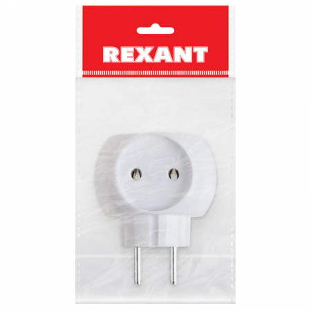 11-1063 Разветвитель 3-м 6А IP20 Шар 220В бел. Rexant 