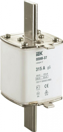 DPP40-315 Вставка плавкая ППНИ-37 315А габарит 2 IEK 