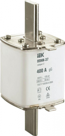 DPP40-400 Вставка плавкая ППНИ-37 400А габарит 2 IEK 