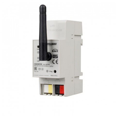 037759 Конвертер KNX-301-72-TUYA-DIN (BUS ZigBee) IP20 пластик INTELLIGENT ARLIGHT 