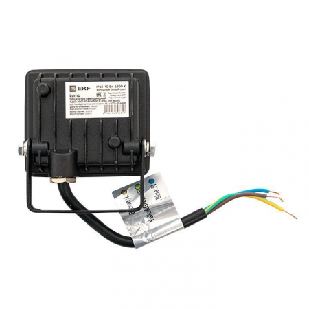 FLL-3001-10-6500 Прожектор светодиодный СДО-3001 10Вт 6500К IP65 Basic EKF 