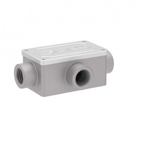 6330-20 Коробка ответвительная 118х67х42мм 3 ввода М20х1.5 IP55 алюм. DKC 