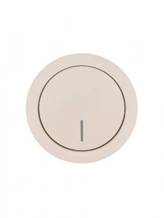 743-9088-111 Выключатель 1-кл. СП OSEN 10А IP20 с подсветкой механизм сл. кость LEZARD 
