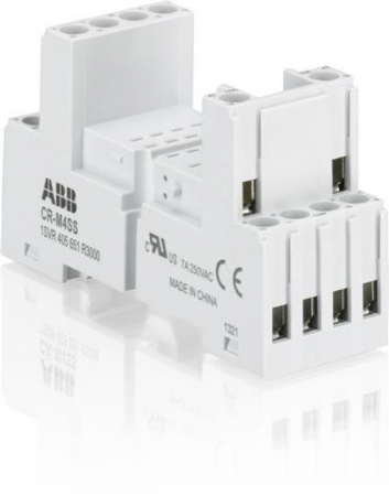 1SVR405651R3000 Цоколь CR-M4SS для реле CR-M2/4ПК ABB 