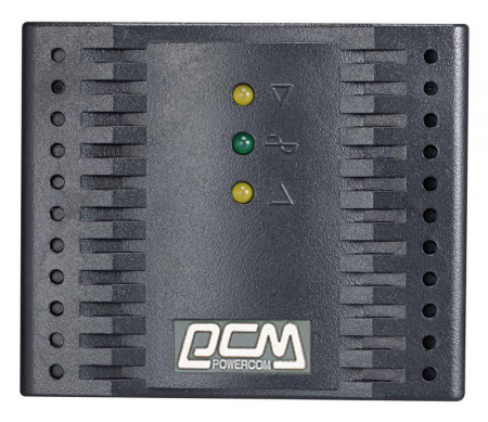 802506 Стабилизатор напряжения TCA-1200 600Вт 1200В.А черн. POWERCOM 