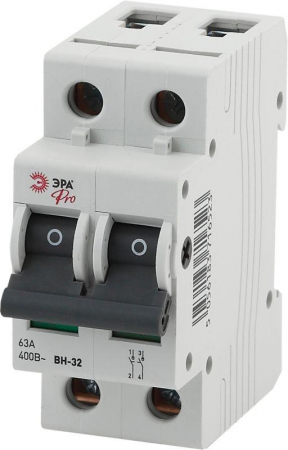 Б0031716 Выключатель нагрузки 2п 63А ВН-32 Pro NO-902-88 ЭРА 