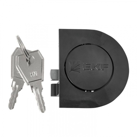 lock-shrn-ip31 Замок пластиковый черный 30/32-16/13 IP31 PROxima EKF 
