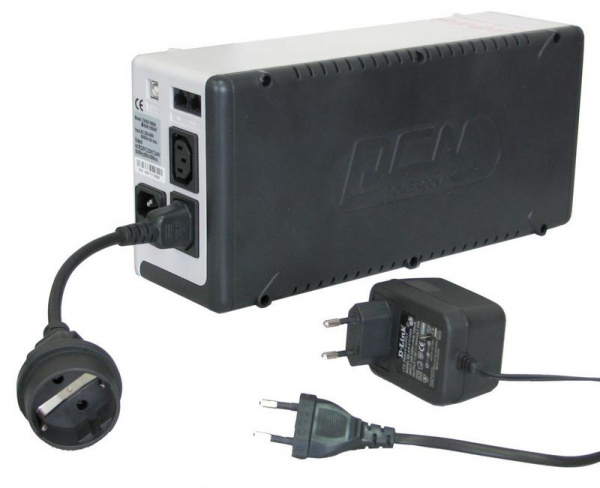 504291 Кабель SCUT IEC-320 C14 to Socket Type-F 250В 10А POWERCOM 