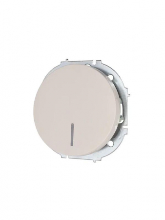 743-9088-111 Выключатель 1-кл. СП OSEN 10А IP20 с подсветкой механизм сл. кость LEZARD 