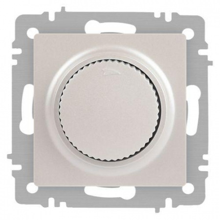 Б0063680 Светорегулятор поворотный СП Accent 6-401-06 600Вт 230В IP20 перламутр. Intro 