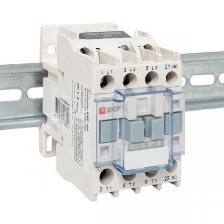 ctr-s-18-220-nc Контактор КМЭ 18А кат. 220В AC 1НЗ EKF 