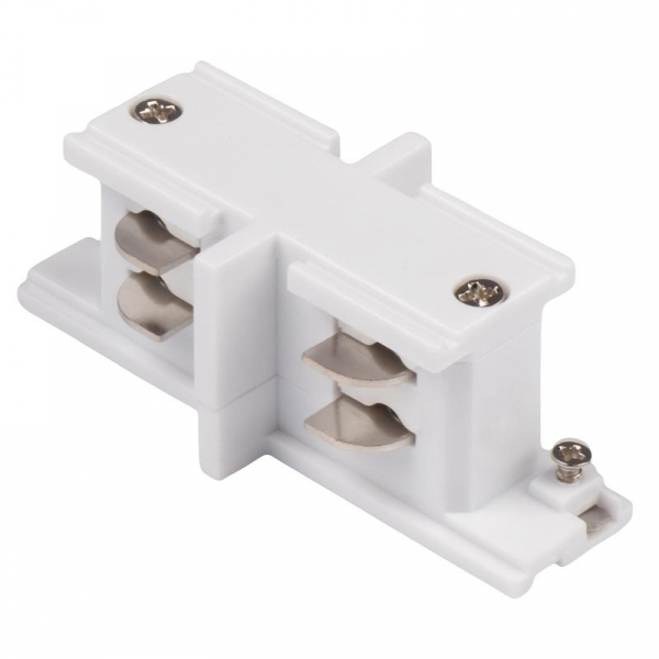 5063006 Аксессуар к шинопроводу трехфазному 3P PTR CI-WH SHORT Короткий коннектор Pro+ бел. JazzWay 