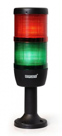 IK72L220XM01 Колонна сигнальная 70мм 220В светодиод LED красн./зел. EMAS 