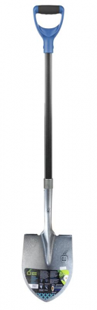 Б0015196 Лопата штыковая 1.20м черенок фибергласс с ПВХ (1/6) Green Apple 