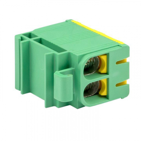 plc-kvs2-16-50-y-green Клемма силовая вводная двойн. КСВ 16-50кв.мм желт./зел. EKF 