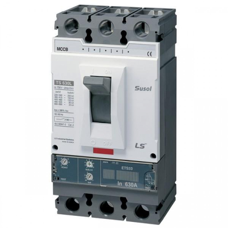 Выключатель автоматический 3п 3т 630А 65кА TS630N ETS33 LS Electric 0108006300