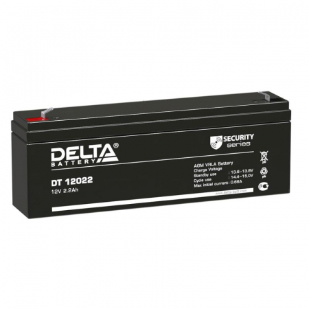 DT 12022 Аккумулятор ОПС 12В 2.2А.ч  Delta 4614010040001