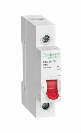 C9S16140 Выключатель нагрузки 1п 40А 230В City9 Set SE 