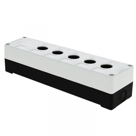 cpb-105-w Корпус КП105 5 кнопок бел. EKF 